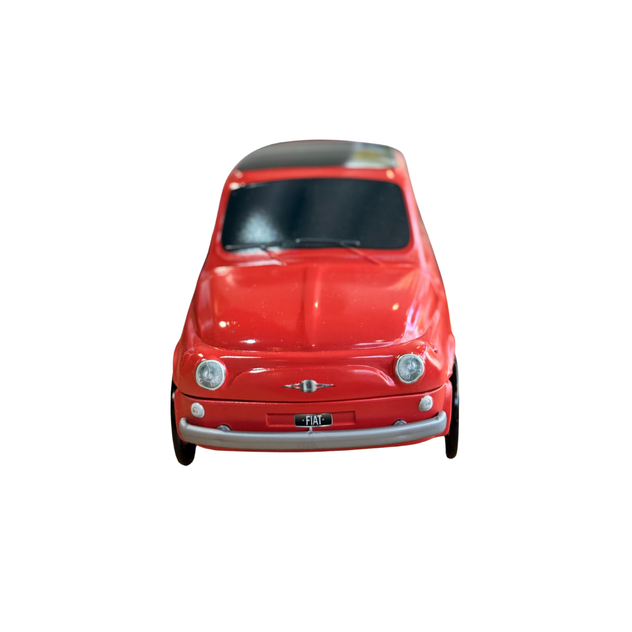 Fiat koekblik rood voorkant