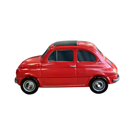 Fiat koekblik rood zijkant