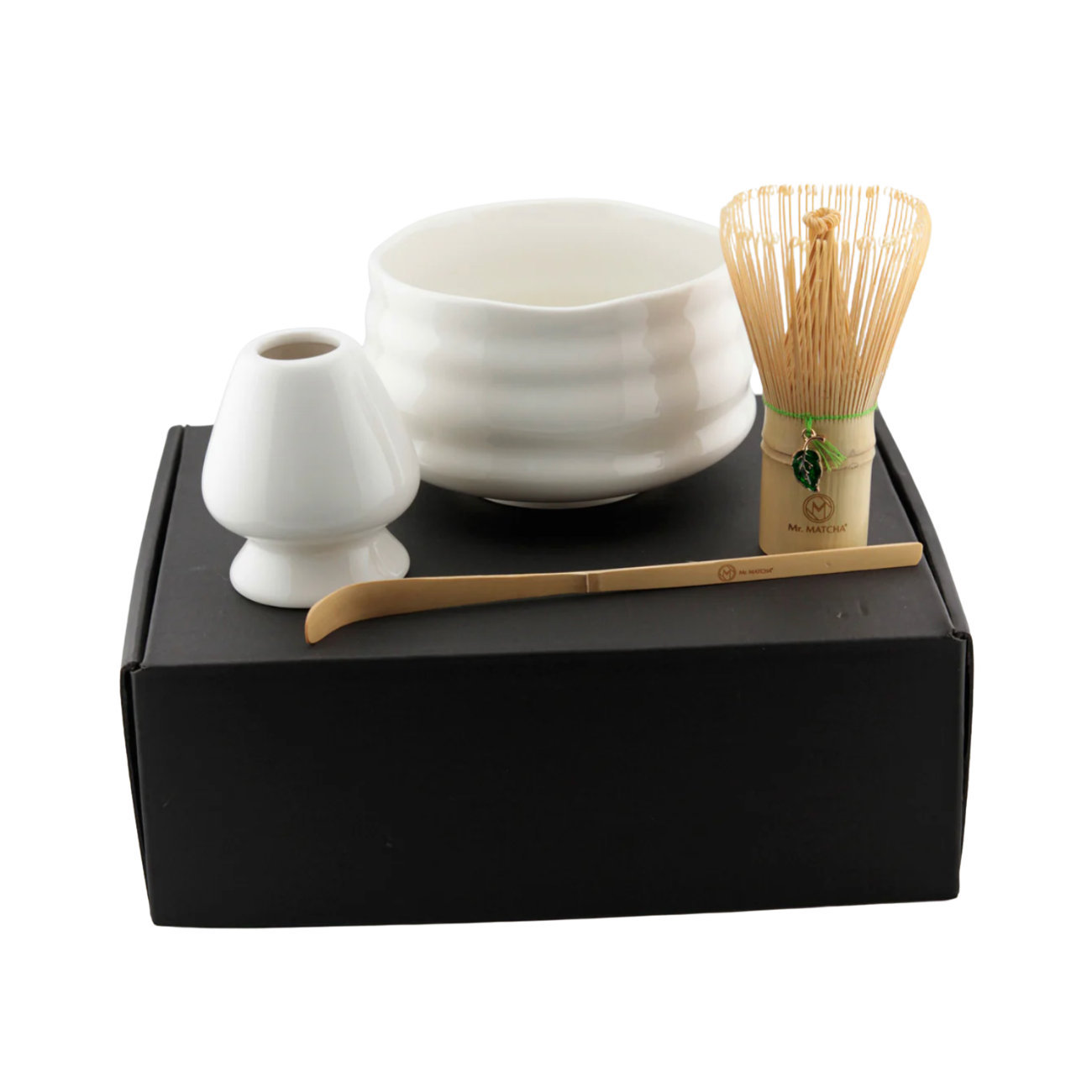 Mr. MATCHA - Giftbox Matcha benodigdheden wit
