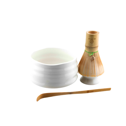 Mr. MATCHA - Giftbox Matcha benodigdheden wit