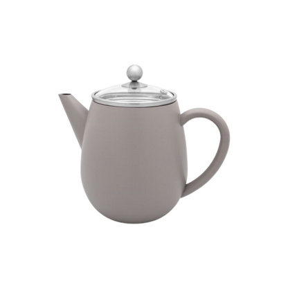 Bredemeijer - Theepot Duet® Eva 1,1L 'Betongrijs'