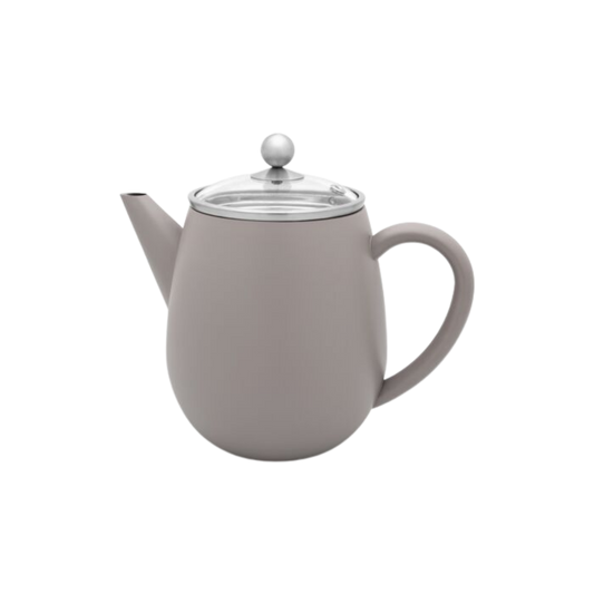 Bredemeijer - Theepot Duet® Eva 1,1L 'Betongrijs'