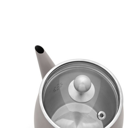 Bredemeijer - Theepot Duet® Eva 1,1L 'Betongrijs'