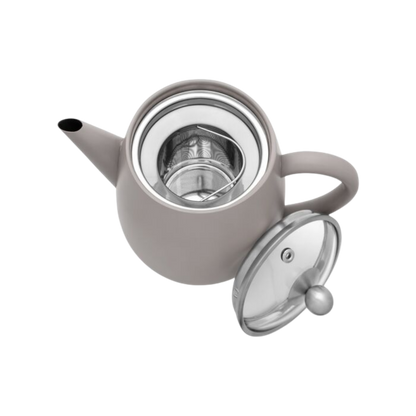 Bredemeijer - Theepot Duet® Eva 1,1L 'Betongrijs'