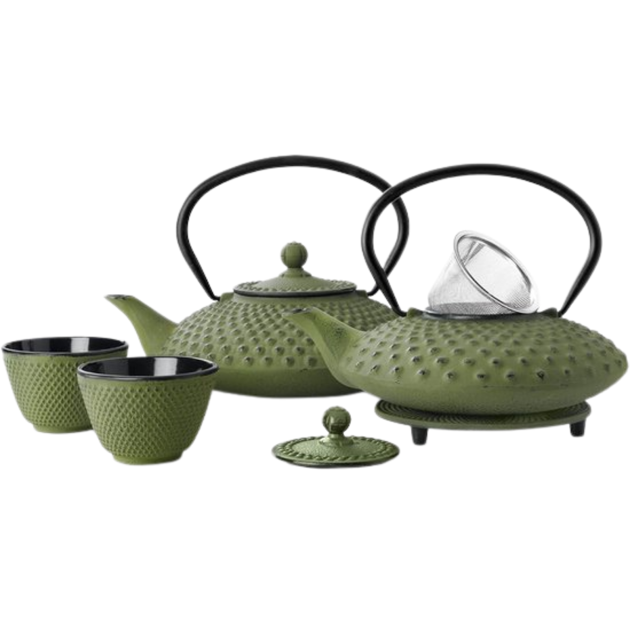 Bredemeijer - Theepot Xilin 1,25L Gietijzer 'Groen'