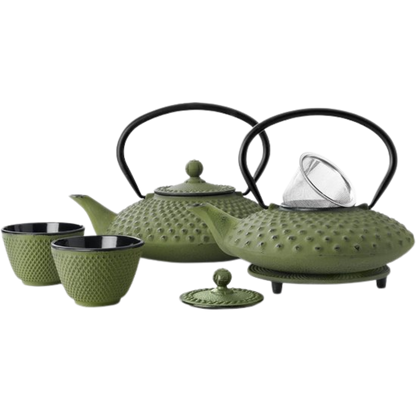 Bredemeijer - Theepot Xilin 1,25L Gietijzer 'Groen'