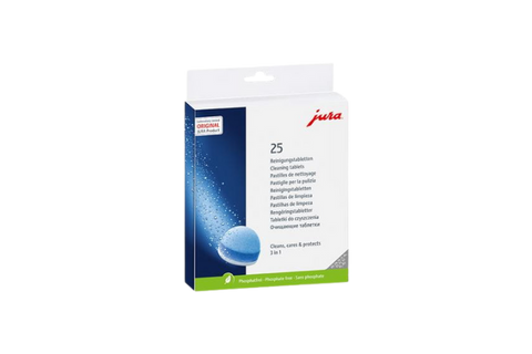 JURA 3 in 1 reinigingstabletten (25 stuks)