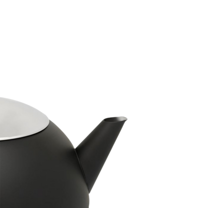 Bredemeijer - Theepot Duet® Bella Ronde 1,2L 'Mat Zwart'