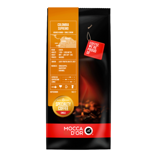 Mocca d'Or koffiebonen - Colombia Supremo