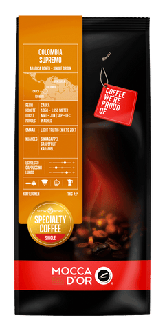 Mocca d'Or koffiebonen - Colombia Supremo