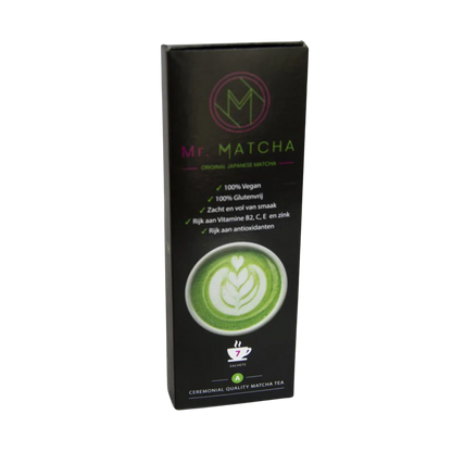 Mr. MATCHA - Premium Ceremoniële Japanse Matcha (7 sachets)