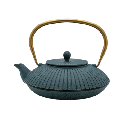 Bredemeijer - Theepot Linhai 1,1L Gietijzer 'Petrol'