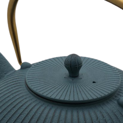 Bredemeijer - Theepot Linhai 1,1L Gietijzer 'Petrol'