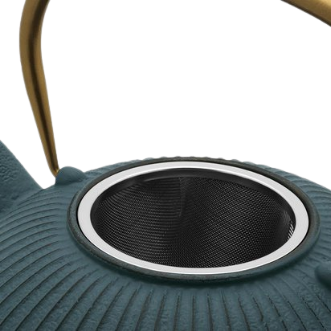 Bredemeijer - Theepot Linhai 1,1L Gietijzer 'Petrol'