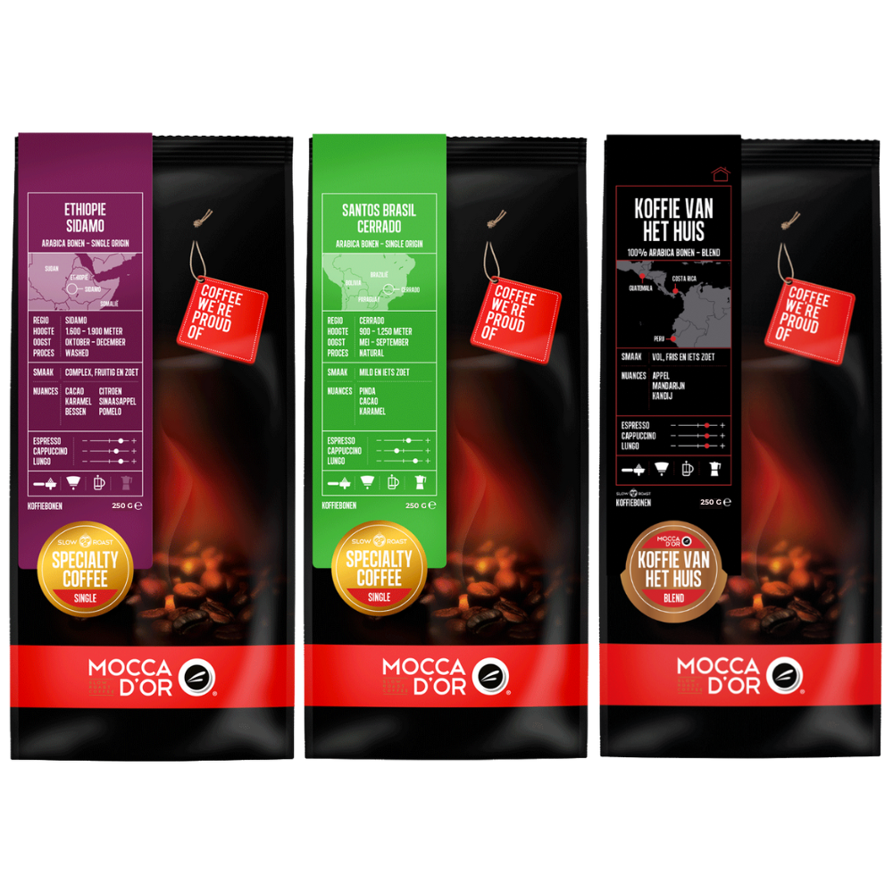 Mocca d'Or - Proefpakket 'Lungo Lover'