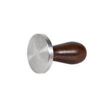 Quick Mill - Tamper RVS en bruin hout Ø58 mm
