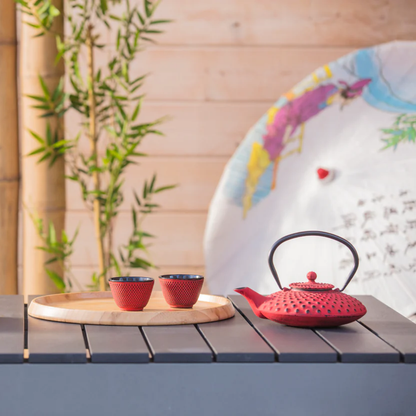 Bredemeijer - Theepot Xilin 0,8L Gietijzer 'Rood'
