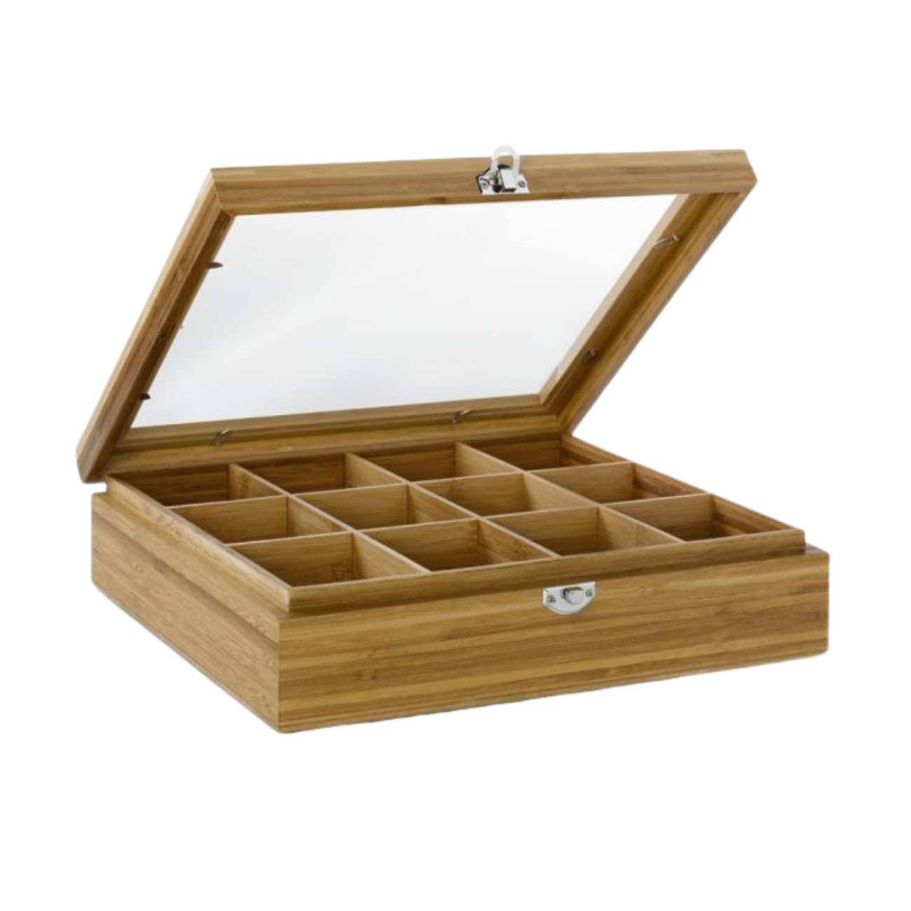 Bredemeijer - Theedoos bamboo, 12-vaks