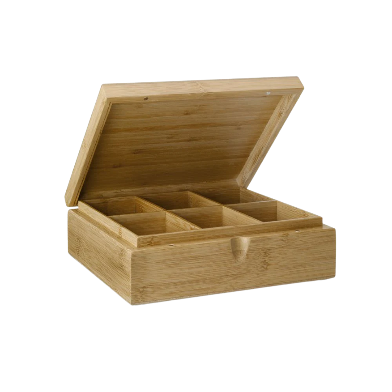 Bredemeijer - Theedoos bamboo, 6-vaks