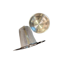 Theezeefje met tip theepot 74mm x 71mm