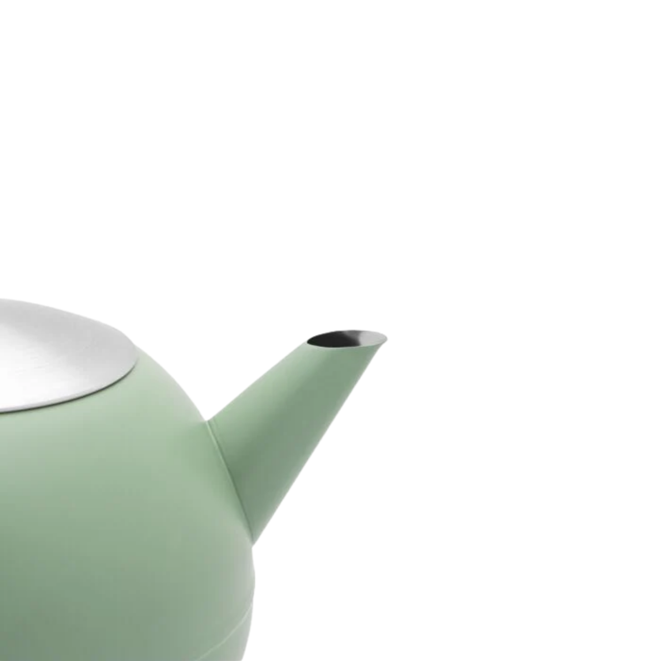 Bredemeijer - Theepot Duet® Bella Ronde 1,2L 'Tijmgroen'