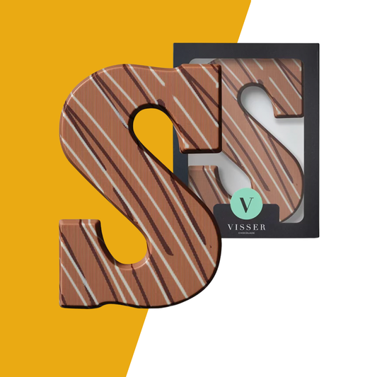 Visser Chocolade - Chocoladeletter Praline