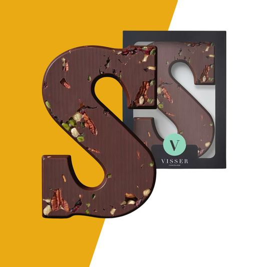 Visser Chocolade - Chocoladeletter Studentenhaver Puur