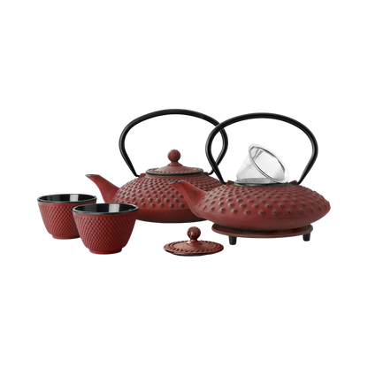 Bredemeijer - Onderzetter Xilin gietijzer rood