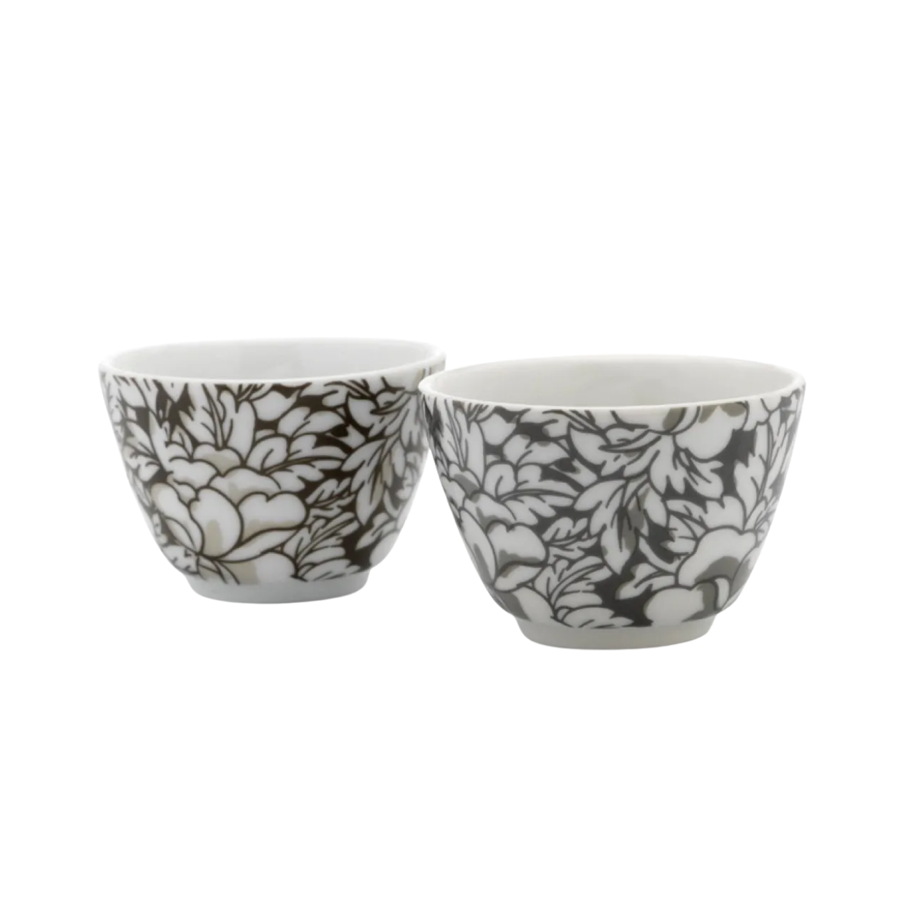 Bredemeijer - Theekopjes Yantai zwart / bruin (2 st)