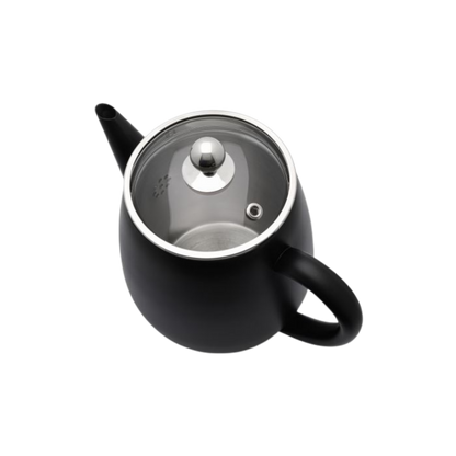 Bredemeijer - Theepot Duet® Eva 1,1L 'Zwart'