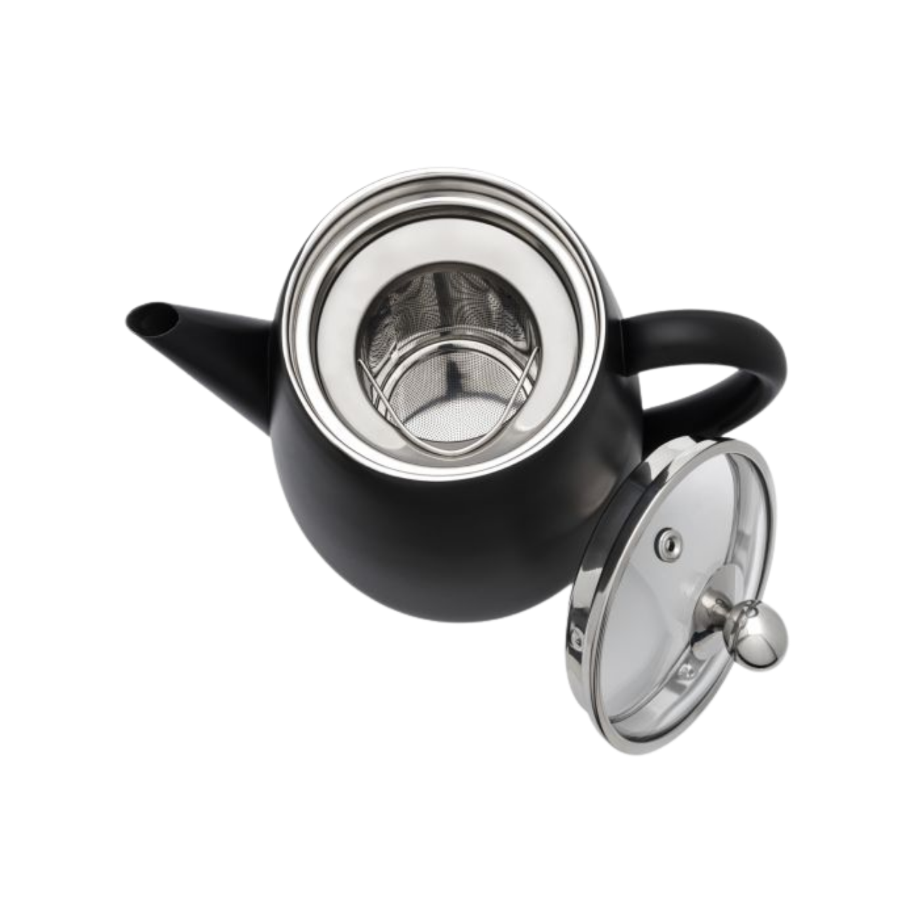 Bredemeijer - Theepot Duet® Eva 1,1L 'Zwart'