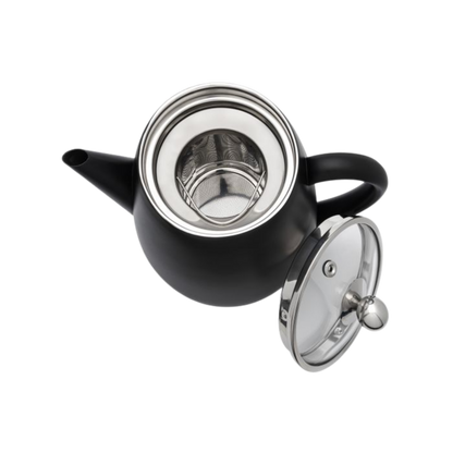 Bredemeijer - Theepot Duet® Eva 1,1L 'Zwart'