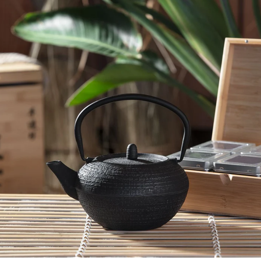 Bredemeijer - Theepot Tibet 1,2L Gietijzer 'Zwart'