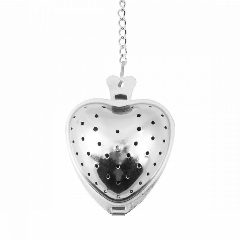 Thee-ei - Hartvorm met uitlekschaaltje - in verpakking