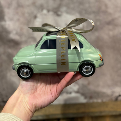 Fiat koekblik / cadeaublik groen