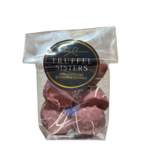 TruffelSisters - Slagroomtruffel framboos cheesecake